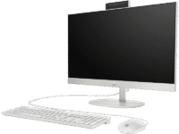 HP DESKTOP ALL IN ONE - 24-CR1006NH, INTEL CORE ULTRA 5, 125U, 12 CORES, 16GB DDR5 RAM (16X1), 512 GB M2 SSD, 24 INCH - 60.5 CM TOUCHSCREEN, BT, WIFI, HP 125 USB KB - MOUSE, RJ45, GIGA LAN, 5.27KG, DOS. JET BLACK