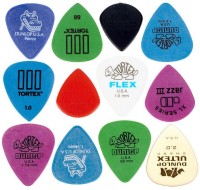 Idée cadeau pour guitariste les médiators Dunlop Electric Pick Variety Pack