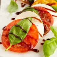 tomato mozzarella basil salad