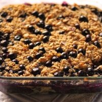 Blueberry Almond Oatmeal Bake