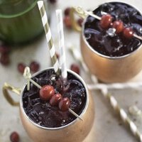 Cranberry Moscow Mules