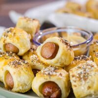 Everything Puff Pastry Pigs in a Blanket