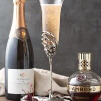 kir royale with chambord