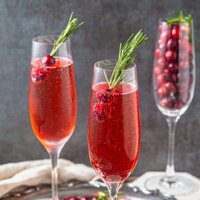 poinsettia cocktail