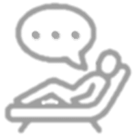 ベッドの上で眠れずにいる人