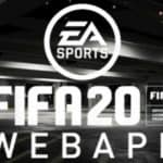 FIFA 20 web app