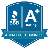 AC better business badge A+ rated badge