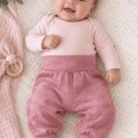 Baby knit cuff pants