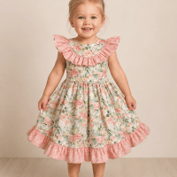 Model/Lifestyle Image of the Size 2 Acacia Dress