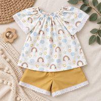 SIZE 1 Hearts and Rainbows Seaside SET