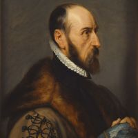 Abraham Ortelius, portret door Peter Paul Rubens (publiek domein)