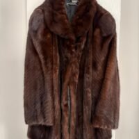 Chaquetón de visón auténtico en perfecto estado