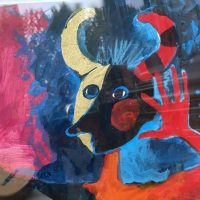 Original Gemälde von Rosina WACHTMEISTER aus 'Die Zauberflöte' von W.A.Mozart