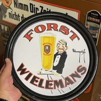 Forst Wielemans: Emaillierte Servierplatte in Top-Zustand