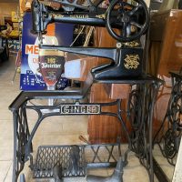 Singer 29K 56: Schuster- oder Leder-Nähmaschine um 1920 in gutem Zustand