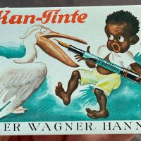 Pelikan Tinte: Sehr altes Löschpapier