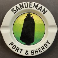 Sandeman - George Massiot, Don - Aschenbecher um 1950, Sarreguemines (F)