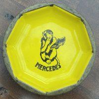 Mercedes Schuhe - Emaillierter Aschenteller C. Robert Dold, ca. 1930