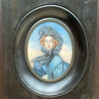 Marie-Louise d'Orléans - Sehr feine Miniatur auf Elfenbein, 19. Jahrhundert