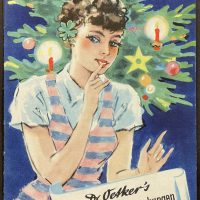 Dr. Oetker's: Überraschungsrezepte Reklame-Heftchen um 1955/60