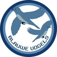 Blauwe vogels logo
