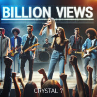 Musik / Titel: Billion views von Crystal 7 (Steffen Hartwig) auf Spotify, iTunes, Amazon Music, YouTube, Deezer, AppleMusic uvm.