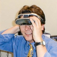 Christian Spanik mit 3D Brille