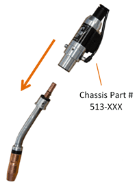 TOUGH GUN CA3 / TA3 Robotic Air-Cooled MIG Gun Frequently Asked Questions, #1