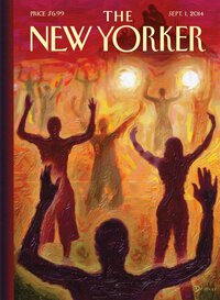 Eric Drooker, "Hands Up, Don't Shoot!" New Yorker, 1 Sept 2014