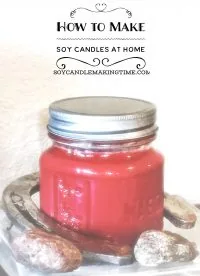 How to Make Soy Candles in Mason Jars