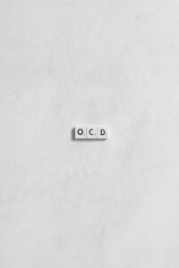 Treating OCD - Tiles spelling OCD