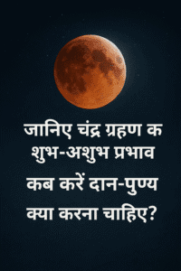जानिए चंद्र ग्रहण के शुभ-अशुभ प्रभाव | कब करें दान-पुण्य और क्या करना चाहिए? 🌕