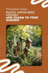 Rustic Wood Bird Houses
