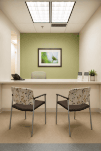 IU Health Clinic for State of Indiana reception