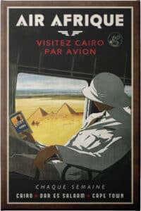 Air Afrique Collection Caprice - Unframed Canvas Unframed Canvas