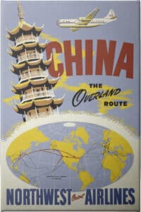 China - Unframed Canvas Unframed Canvas