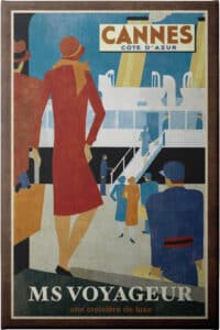 Cruise Cannes Collection Caprice - Unframed Canvas Unframed Canvas
