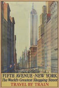 Fifth Avenue, New York - Canvas Gallery Natural