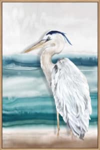 Heron Beach II - Canvas
