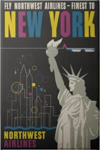 New York - Unframed Canvas Unframed Canvas