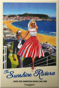 Sunshine Riviera - Unframed Canvas Unframed Canvas