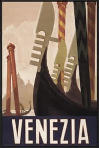 Venezia - Canvas Gallery Black