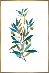 Olive II - Canvas Gallery Champagne