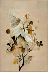 Treechild – Golden Seed - Canvas Gallery Natural