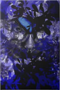 Zoe Blue - Unframed Canvas Unframed Canvas