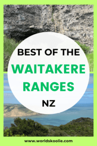 Waitakere Ranges hiking guide Pinterest pin