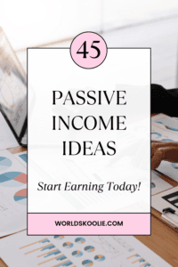 Passive income ideas Pinterest pin