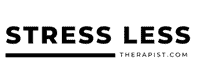 Skye Ross Therapy logo with the slogan Stress Less, promoting mental health and wellness services in Denver, Colorado.