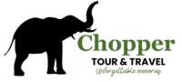 Chopper tour and travel logo