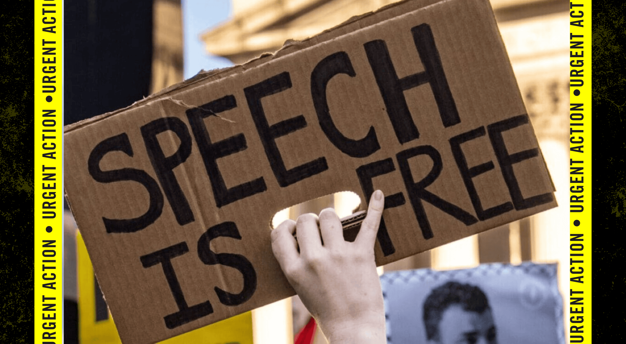 Protestors gather to demand the release of Mahmoud Khalil at Foley Square on March 10, 2025 in New York City. Mahmoud Khalil, a Columbia University graduate and Palestinian activist arrested Saturday , received a temporary reprieve from deportation.